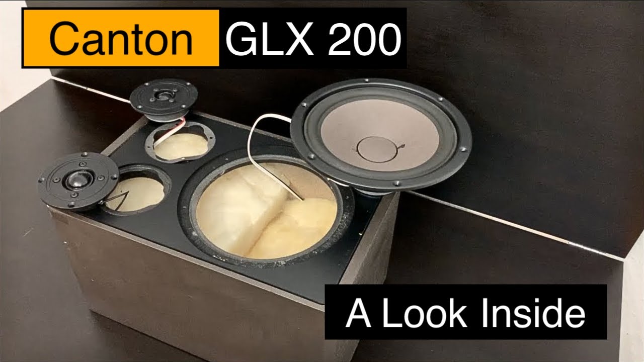 Canton GLX 200 - A Look Inside