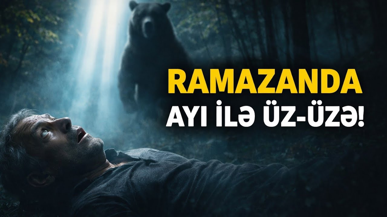 Ramazanda oruc tutan ayı ilə &uuml;z-&uuml;zə gəldi&hellip; Dua etməkdən başqa &ccedil;arə qalmadı