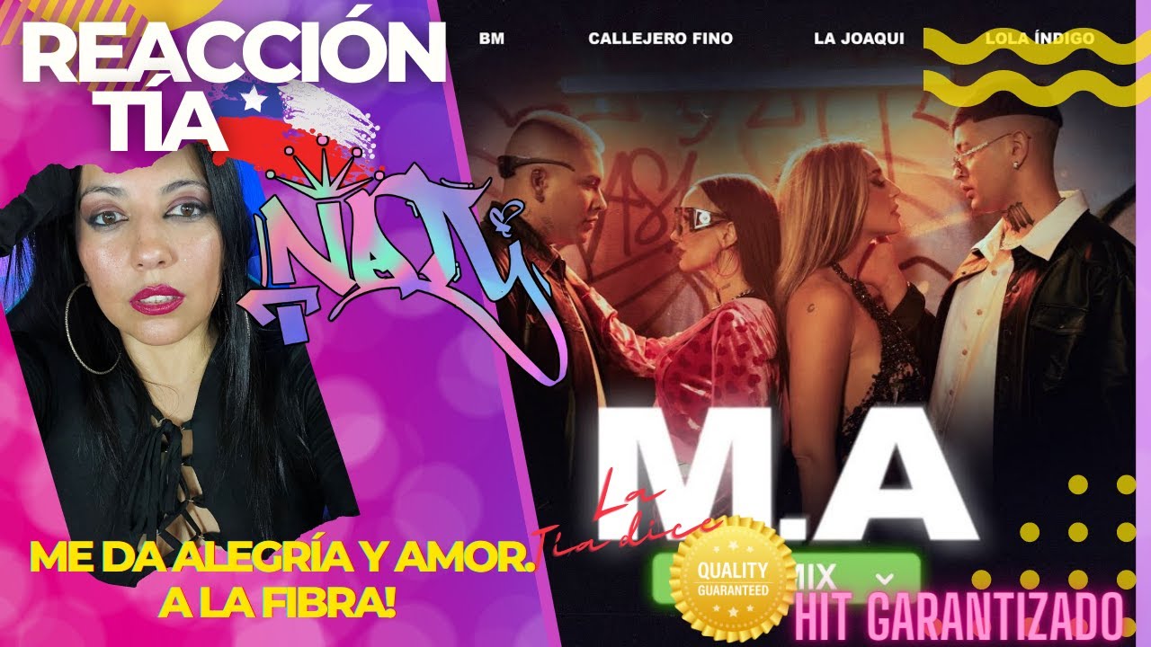 REACCIÓN - BM, Callejero Fino, La Joaqui, Lola Índigo - M.A (Remix) [Prod Phontana, Alan Gomez]