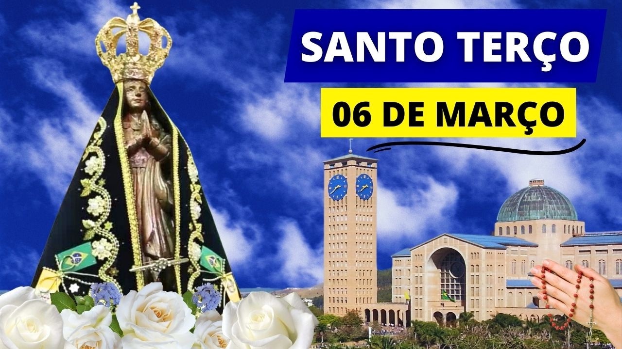 SANTO TERÇO DE HOJE - 06 DE MARÇO DE 2026 | MISTÉRIOS DOLOROSOS | SEXTA-FEIRA