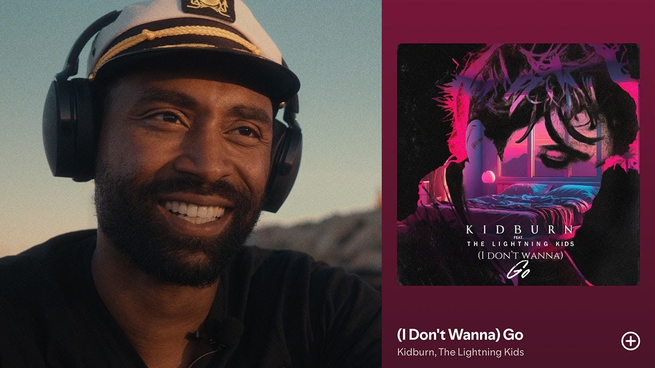Kidburn feat. The Lightning Kids - I Don't Wanna Go | Synthwave and Chill
