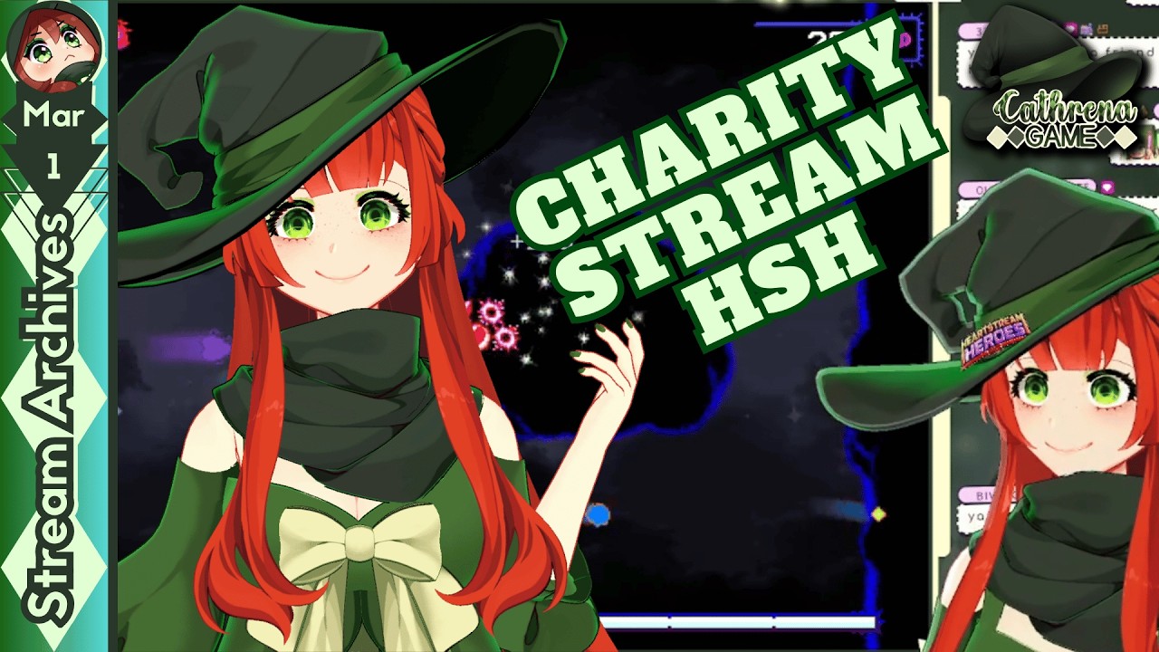 VOD 3/1/26 CathrenaGame - Heartstream Heroes Charity AHA 12 hour stream