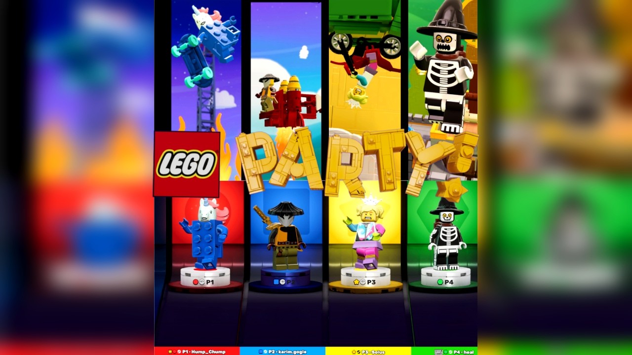 Lego party got way to competitive!