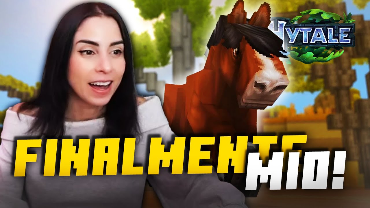 IL MIO NUOVO CAVALLO! COSTRUISCO LA FATTORIA DEI SOGNI SU HYTALE - Gameplay ITA #4