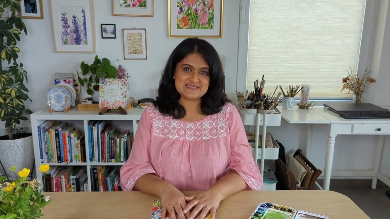 Sushma Hegde presenta 'Flores silvestres a la acuarela'