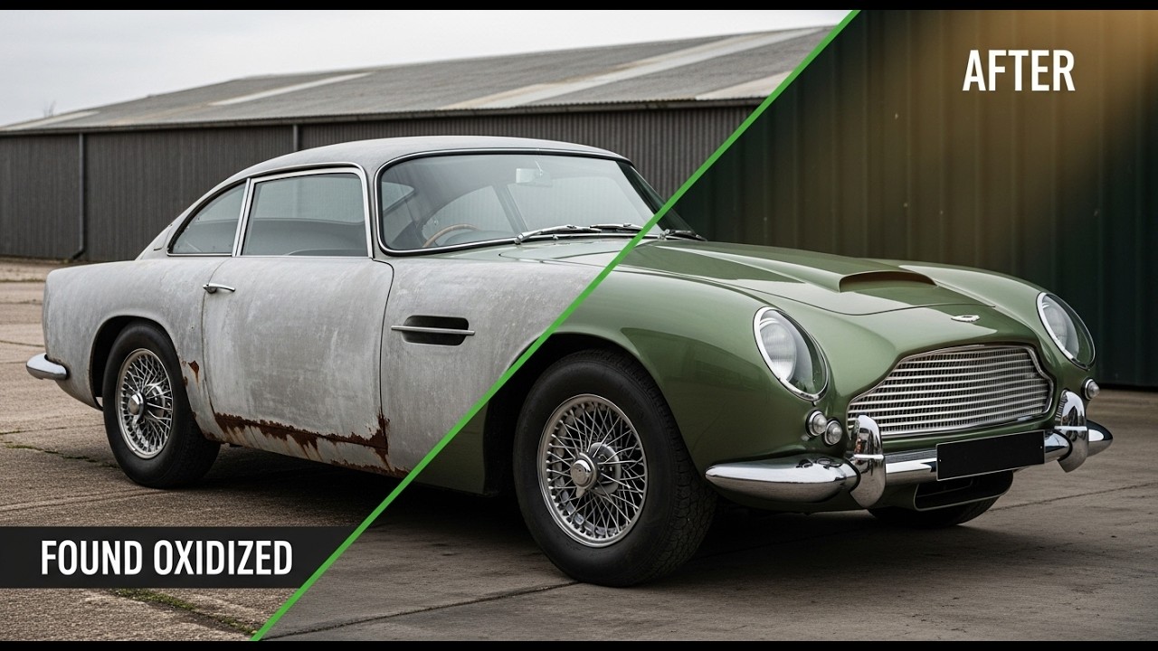 Found Rotting in Storage: 1961 Aston Martin DB4 GT Zagato — Full ASMR Restoration POV