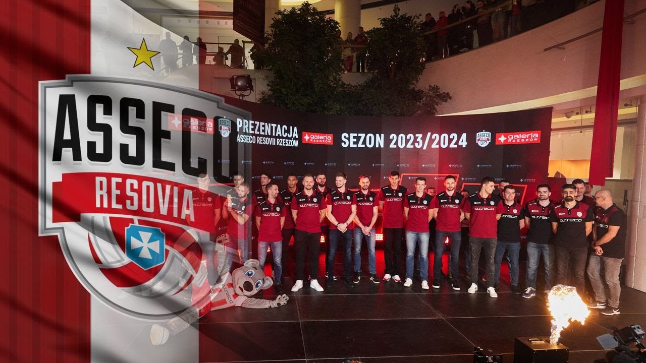 Gala Prezentacji Asseco Resovii w Galerii Rzeszów