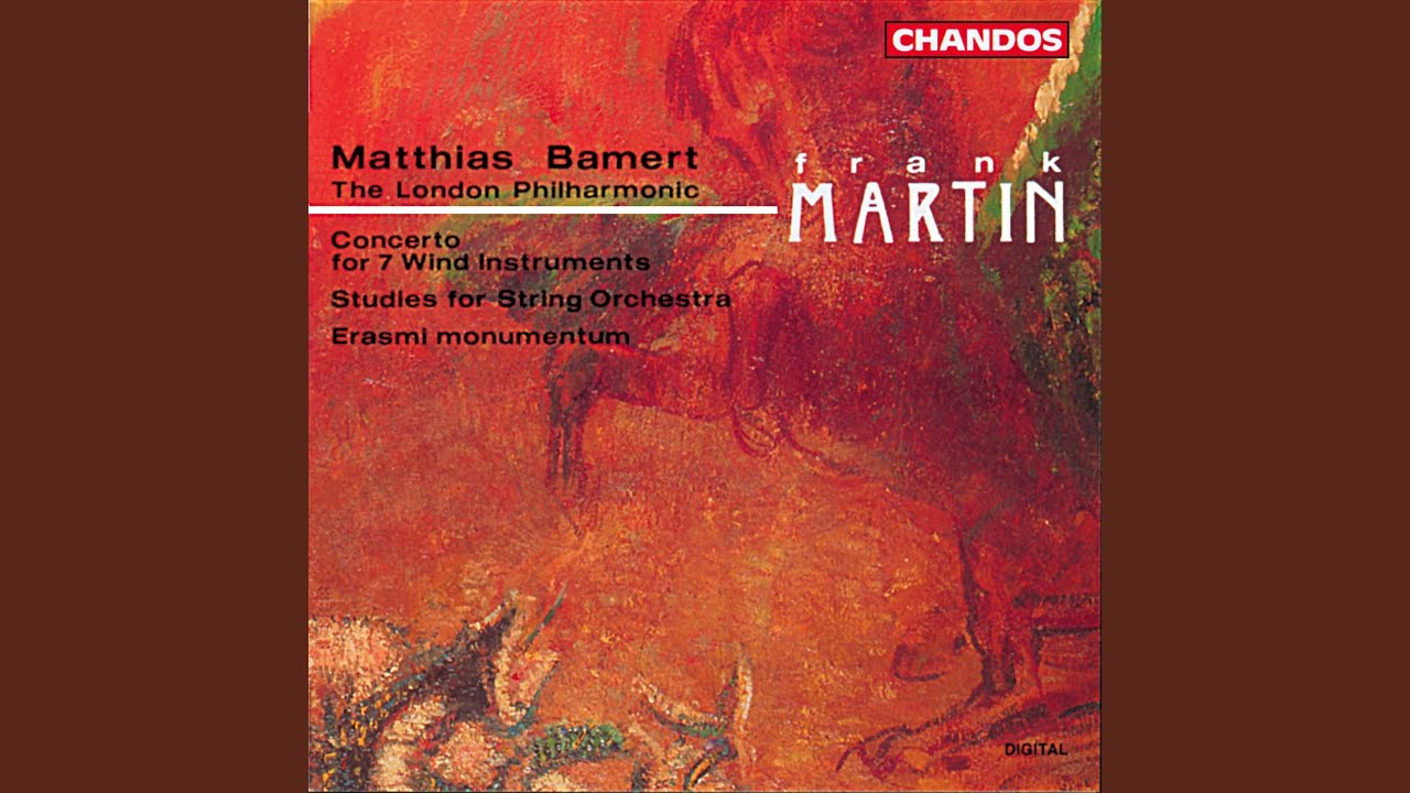 Erasmi monumentum: III. Querela Pacis. Alegro - Andante