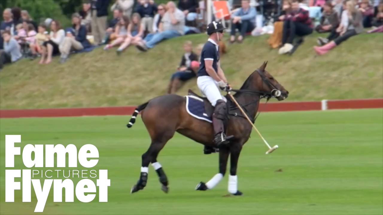 Zara Phillips And Prince Harry Watch Prince William Play Polo In Beaufort Park