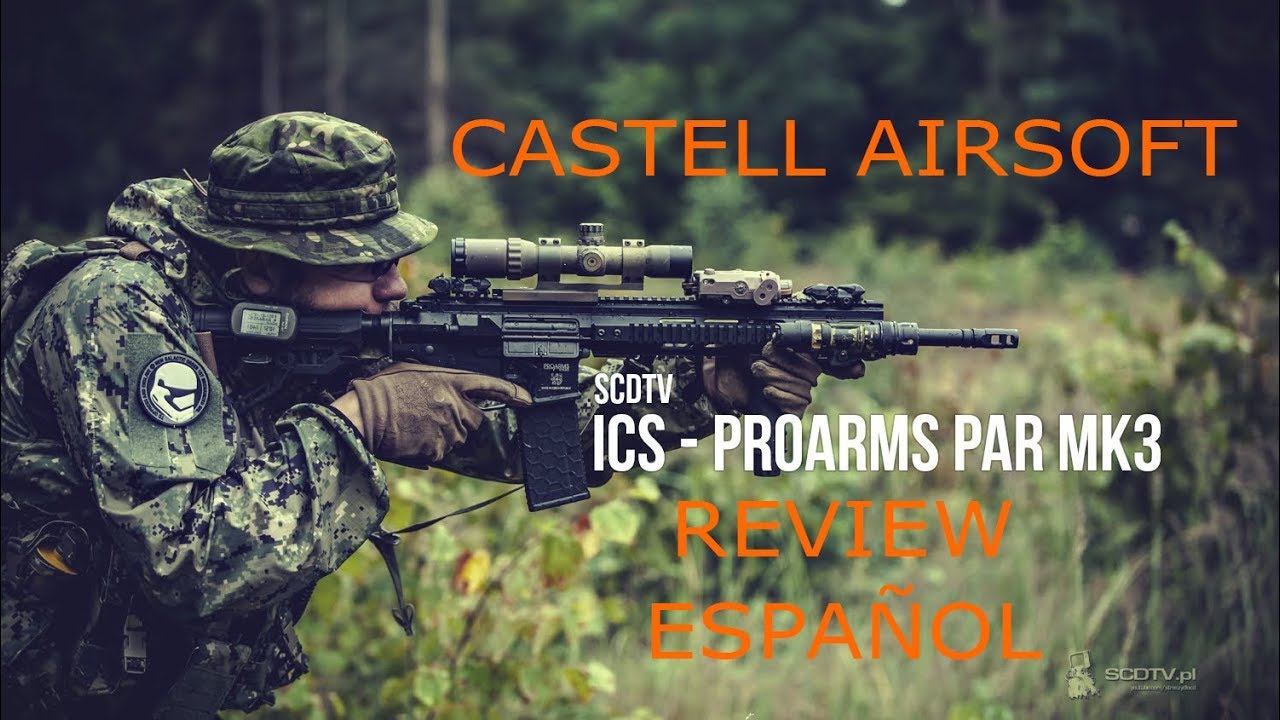 REVIEW ICS 292 MK3 EN ESPAÑOL/CASTELL AIRSOFT