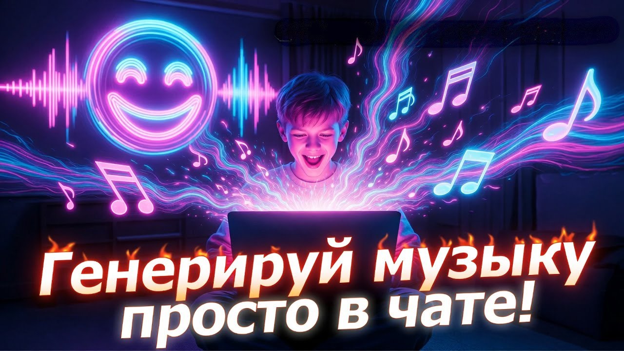 Tunesona AI: Генерирую музыку просто в чате! От идеи до трека за минуты 🔥