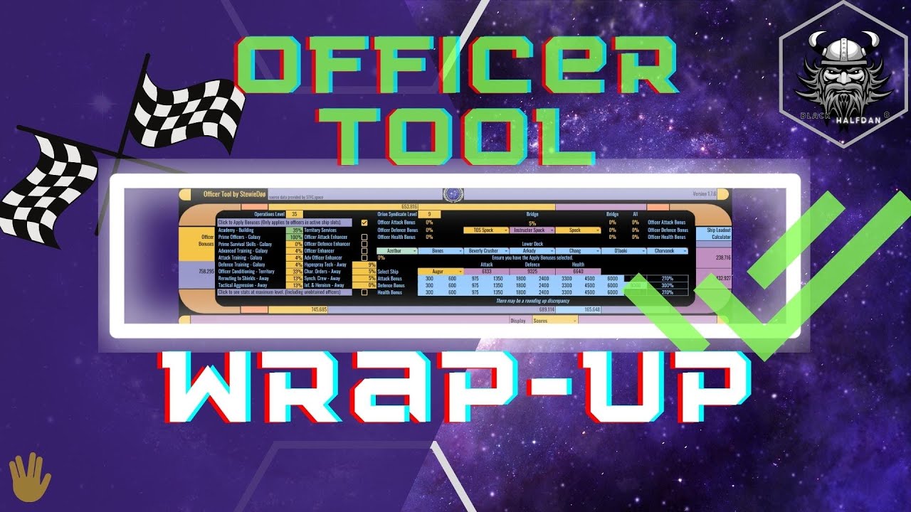 Star Trek Fleet Command Officer Tool Wrap-Up