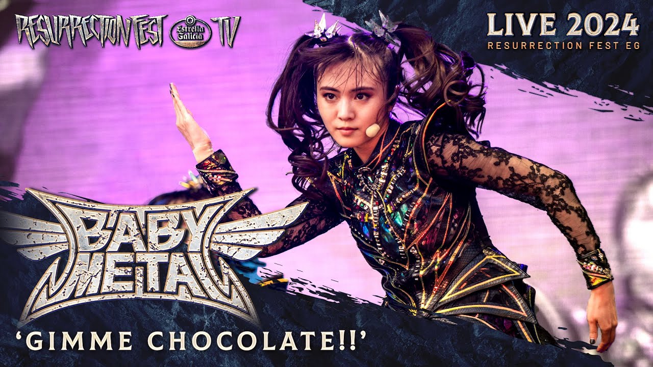 BABYMETAL - Gimme Chocolate!! (Live at Resurrection Fest EG 2024)