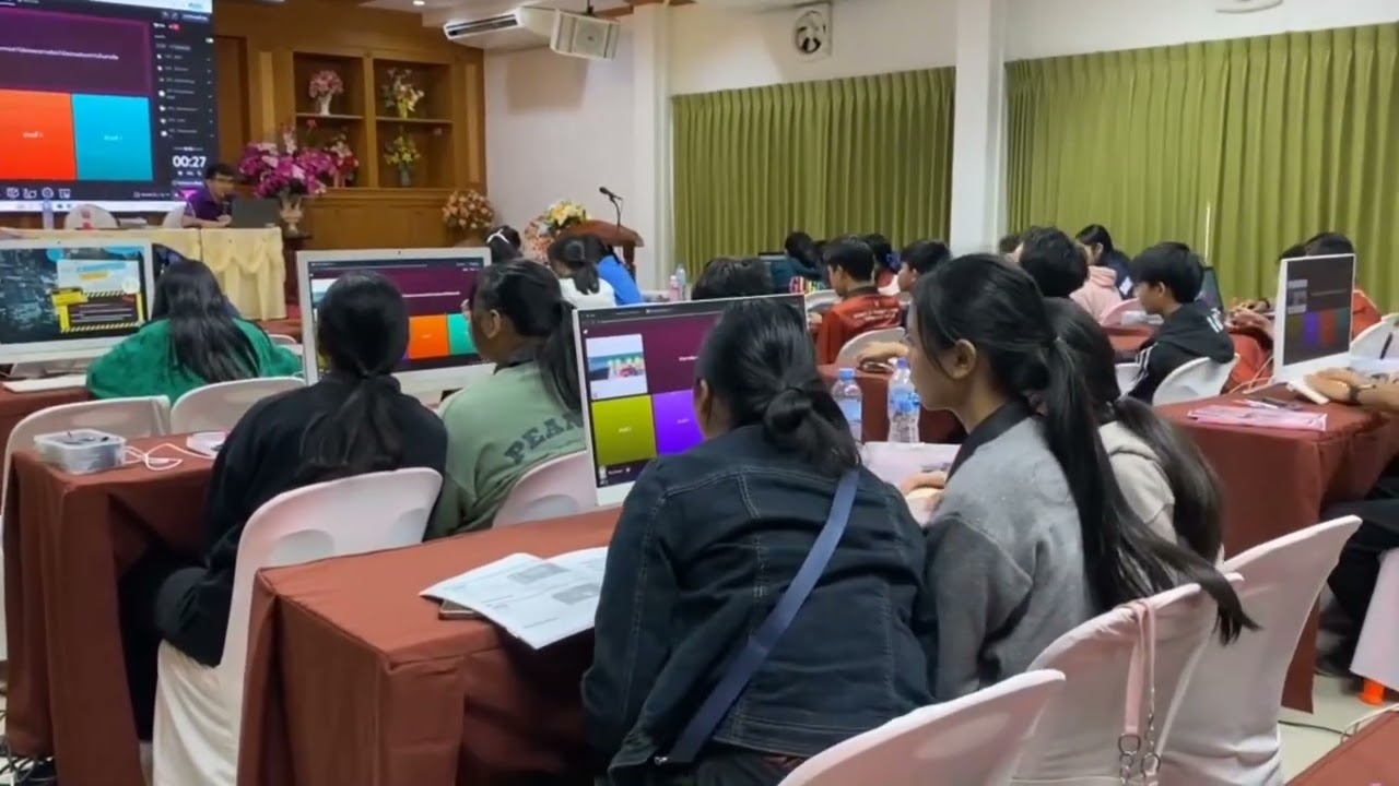 การอบรมเชิงปฏิบัติการ KidBright นักเรียนโครงการ SMP ระดับชั้น ม.2 ประจำปี 2568