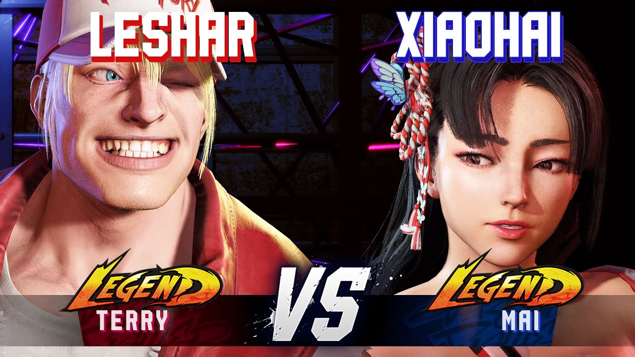 SF6 ▰ LESHAR (Terry) vs XIAOHAI (Mai) ▰ High Level Gameplay