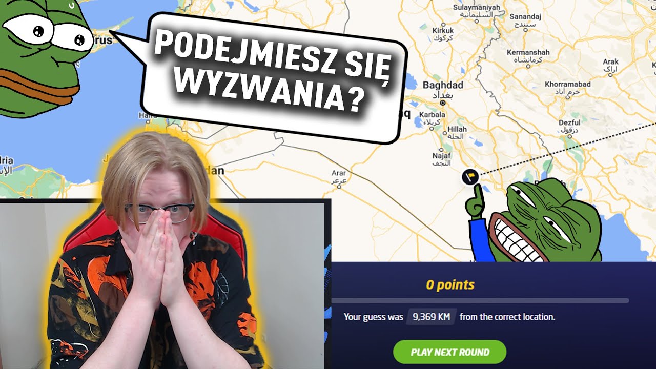 WIDZ napisał, że to NAJTRUDNIEJSZA MAPA w jaką zagram w GEOGUESSR