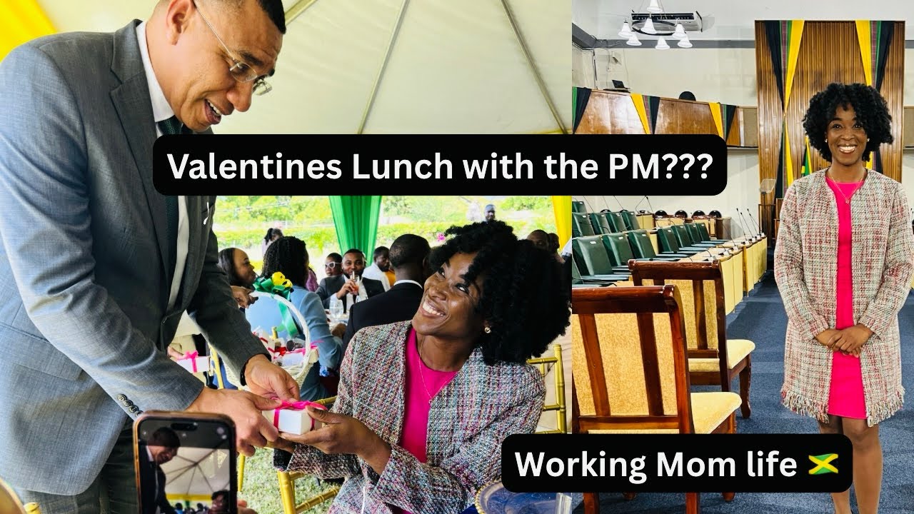 PRODUCTIVE Morning Routine | Lunch with Jamaica’s Prime Minister+ Meal Prep #jamaica #morningroutine
