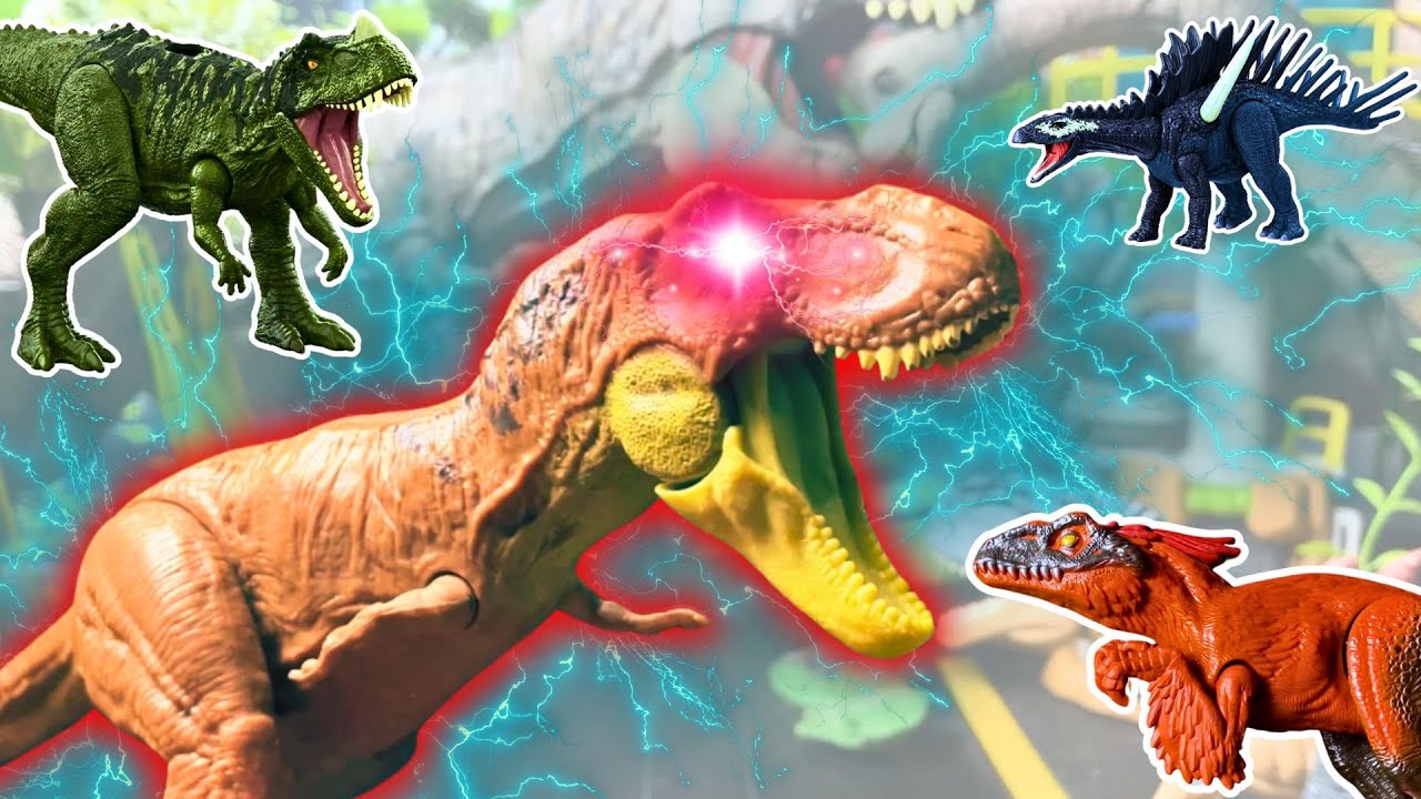 Amazing Cretaceous Dinosaur Collection | Jurassic World | SPINOSAURUS - SCORPIOS REX - T REX