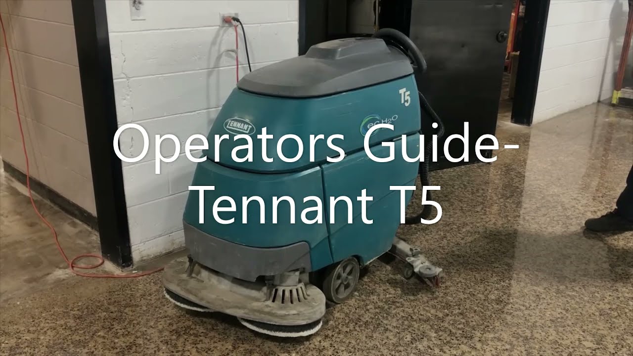 Operators Guide- Tennant T5