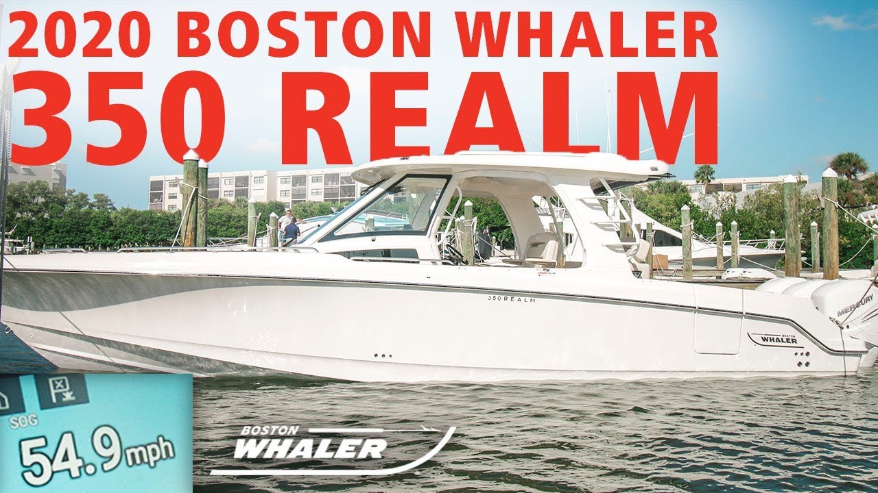 2020 Boston Whaler 350 Realm at MarineMax St. Petersburg, Florida
