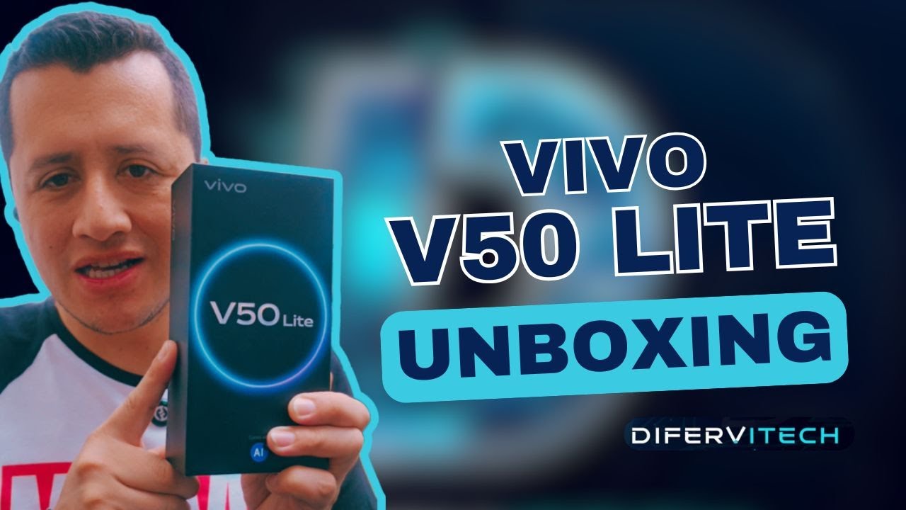 Vivo V50 Lite | SÍ llega a Colombia con TODO (y el cargador es de 90W) | Unboxing en español |