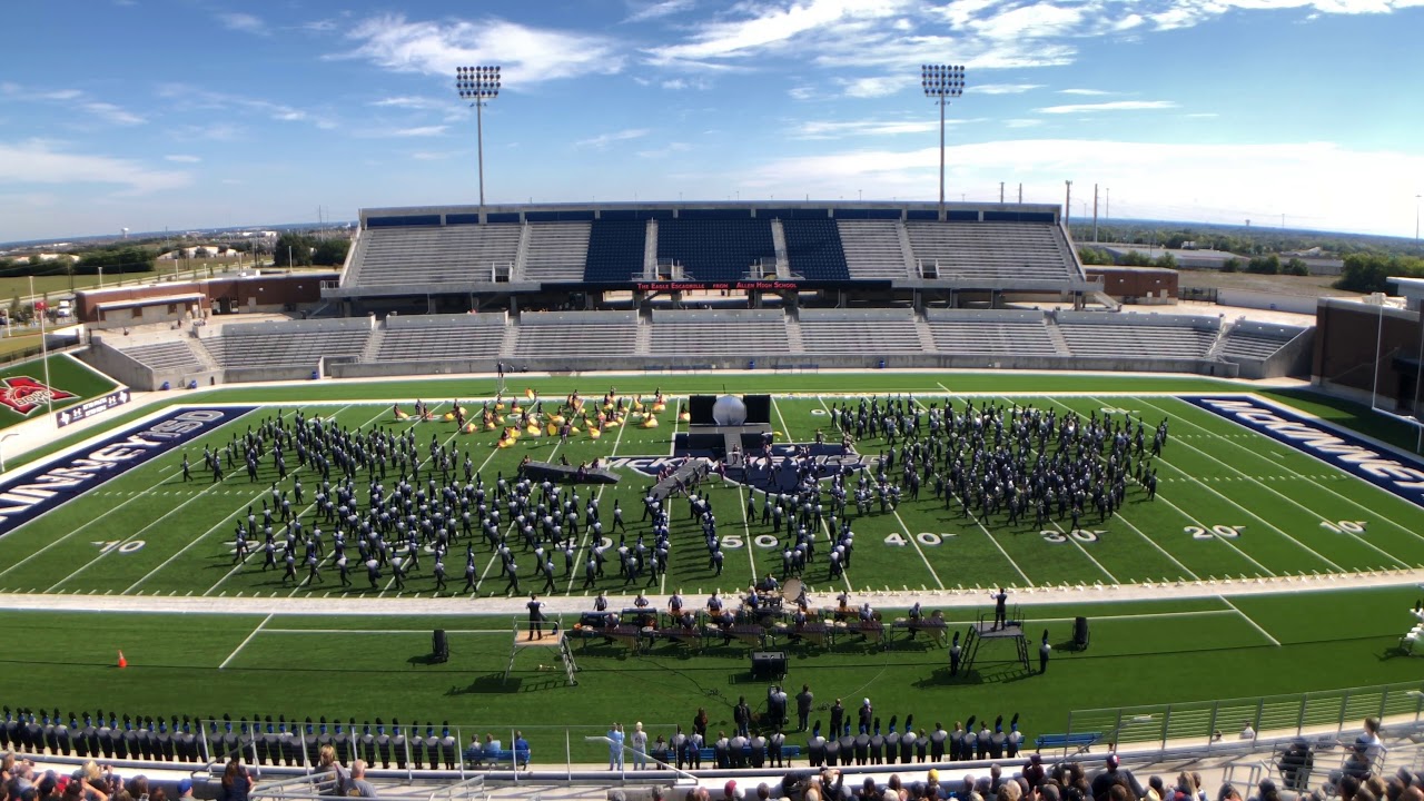 2018 Allen Eagle Escadrille – UIL Region 25 Marching Contest