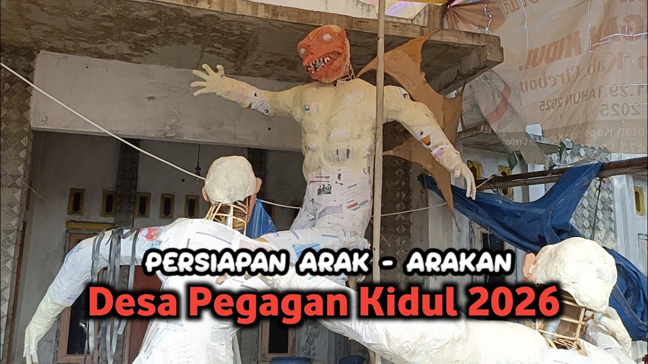 PERSIAPAN Arak - Arakan Desa PEGAGAN KIDUL 2026 | Karnaval Malam Takbir Keliling 