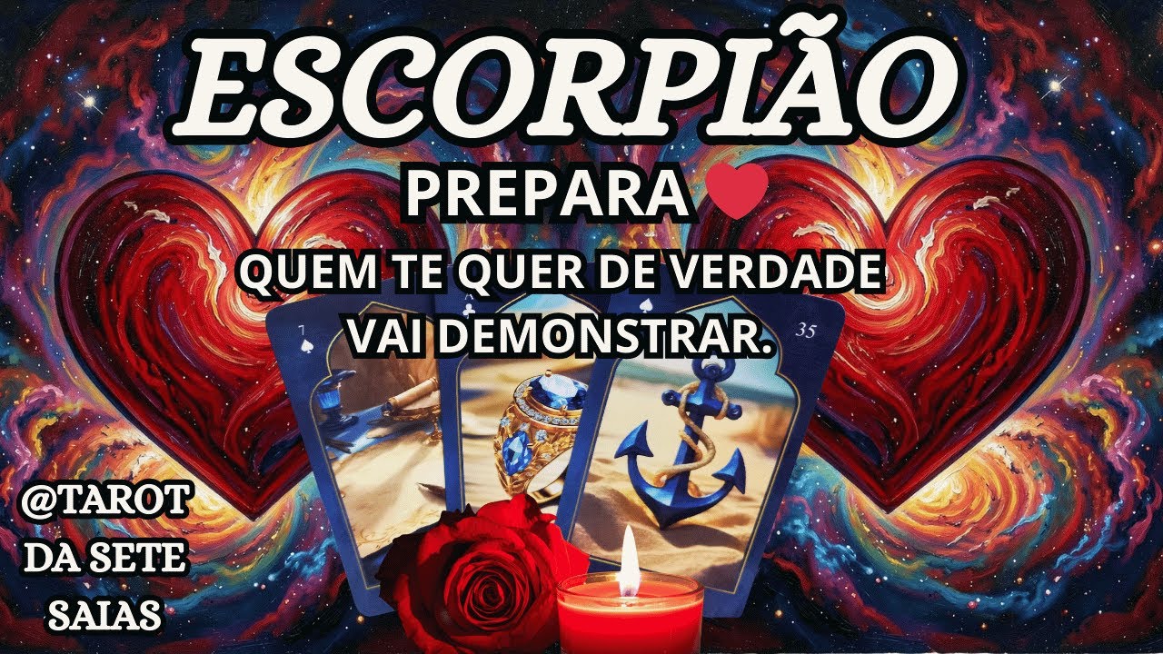💞ESCORPIÃO💕EM BREVE, UMA CONFISSÃO INTENSA...ALGUÉM REVELA SENTIMENTOS SECRETOS...