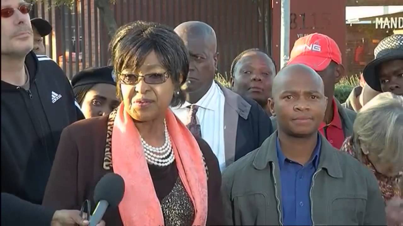Mandela showing 'great improvement', says ex-wife Winnie