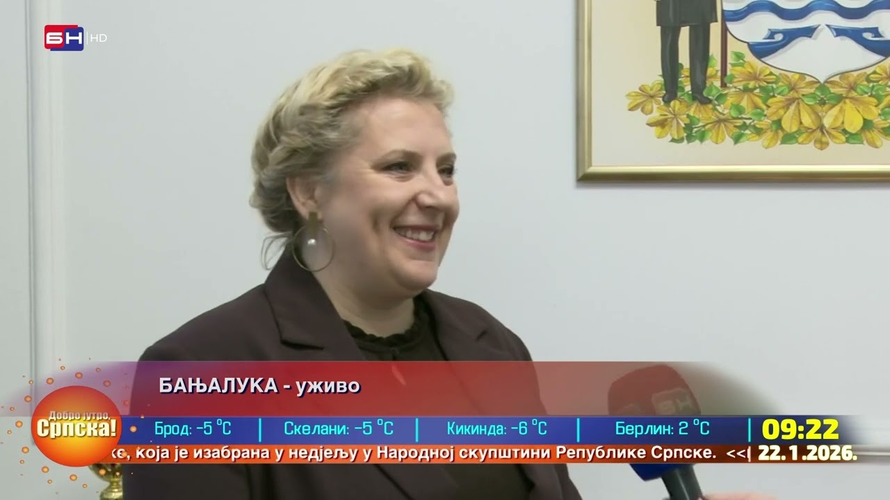Milada Šukalo: U ovoj godini radimo na finalnom projektu izgradnje kolektora i prečistača na Vrbasu