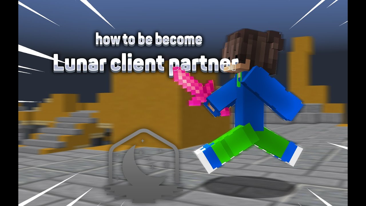 how to be become Lunar client partner | Hypixel Bedwars