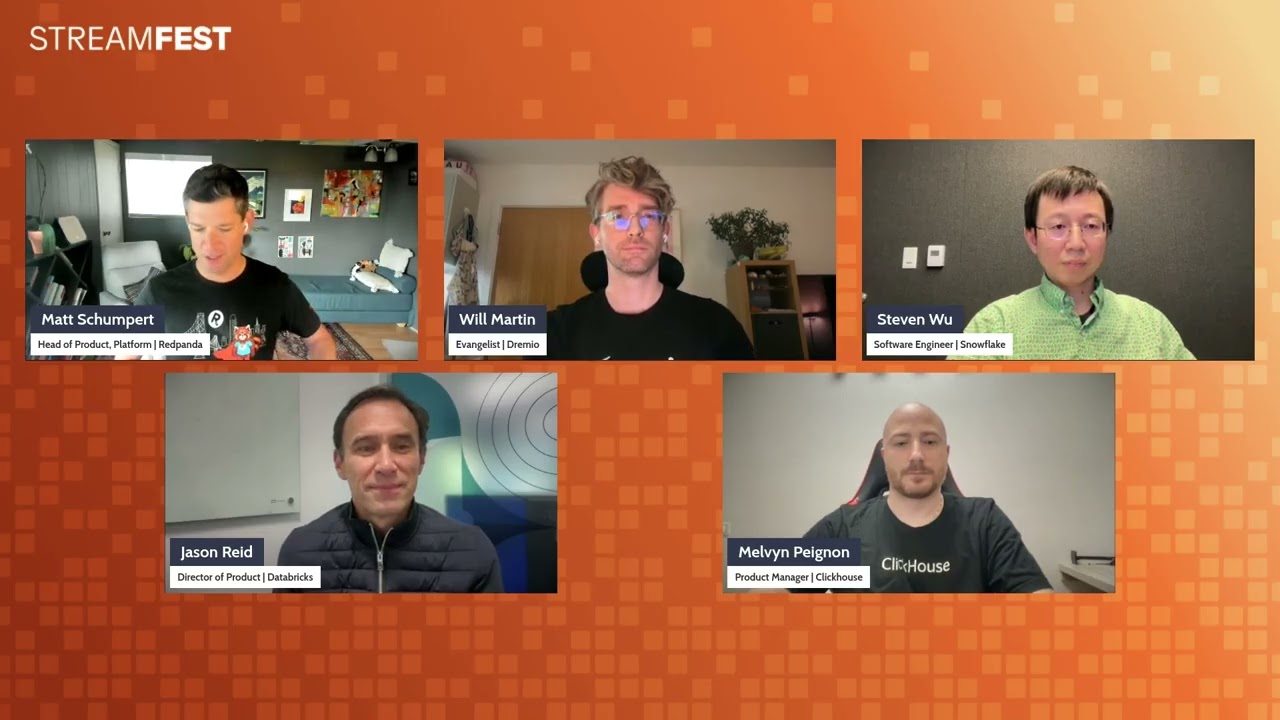 Panel Discussion: Streams Meet Tables - Apache Iceberg Panel
