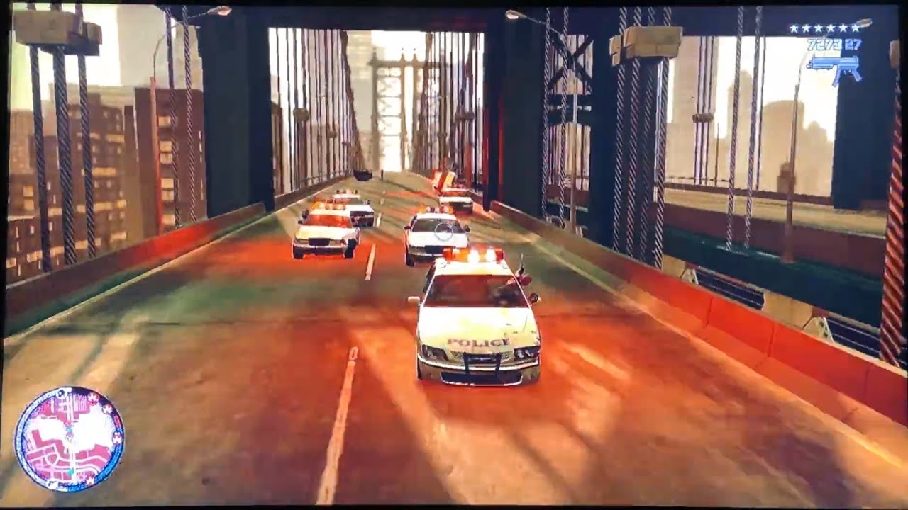 GTA TLAD - Triad Gun Store Attack Robbery + 6 Star Rampage
