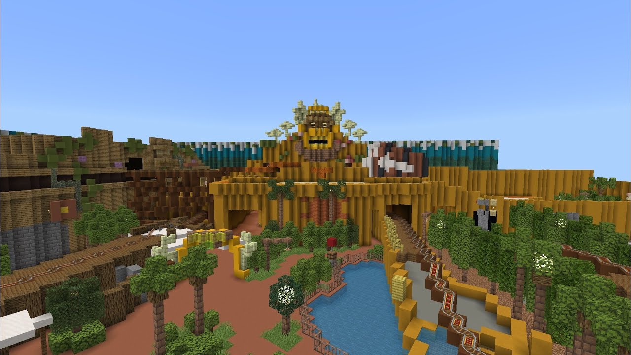Minecraft Donkey Kong Mine Cart Madness USJ (2026)