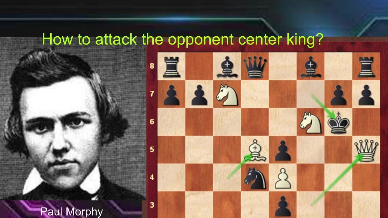 Chess Lesson # 7  and Analysis Match Morphy - Anderssen 1858