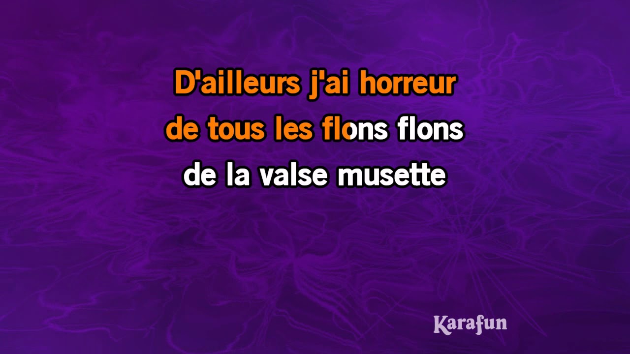 Karaoké Vesoul - Jacques Brel *