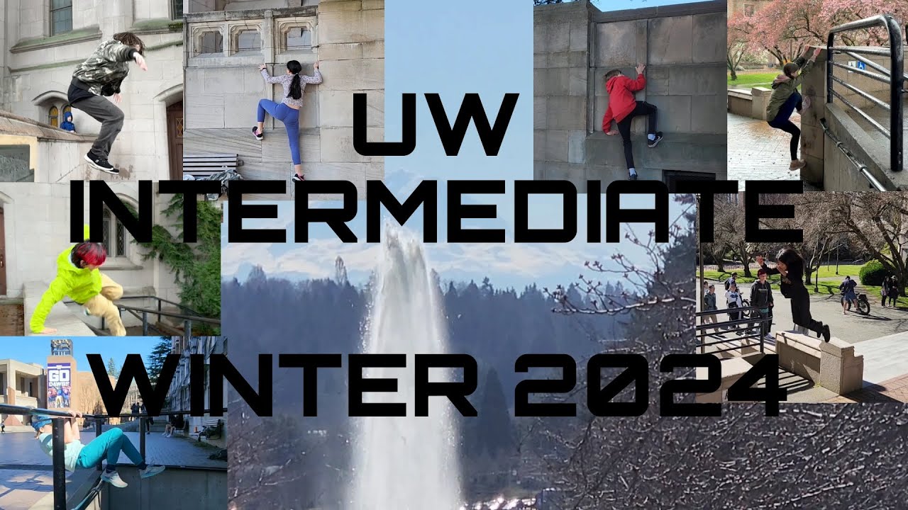 Youth Intermediate Parkour Video, Winter 2024 | ParkourVisions.org