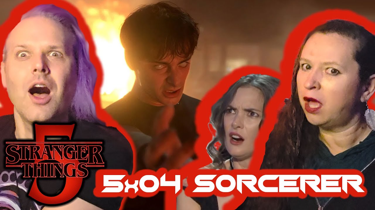 COSPLAYERS REACT TO STRANGER THINGS 5x04 - SORCERER