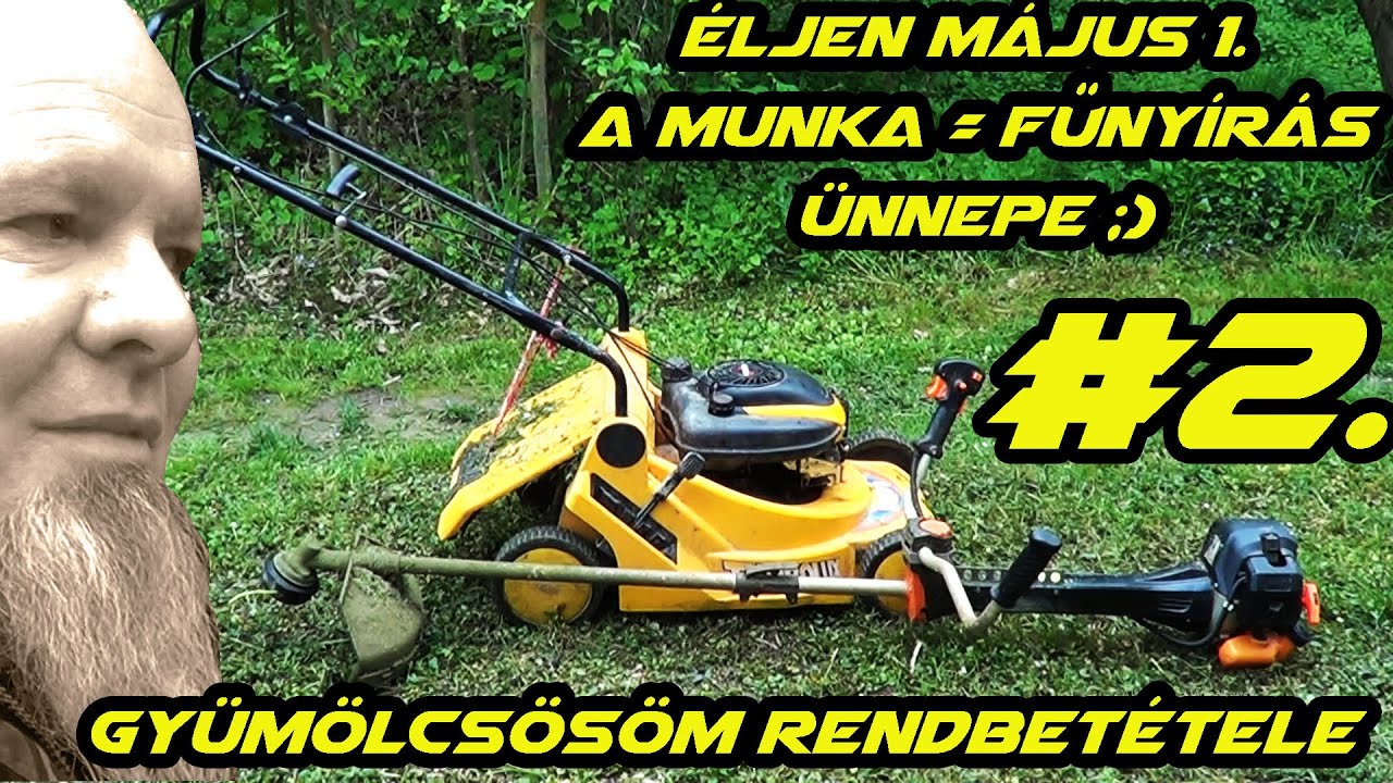 Fuxtec fx ps152 & Sárga Angyal - akcióban a gyömölcsösben.##2.