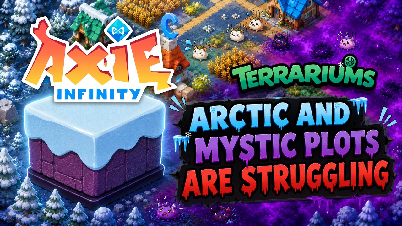 Axie Infinity TERRARIUMS ARCTIC and MYSTIC Plots Update
