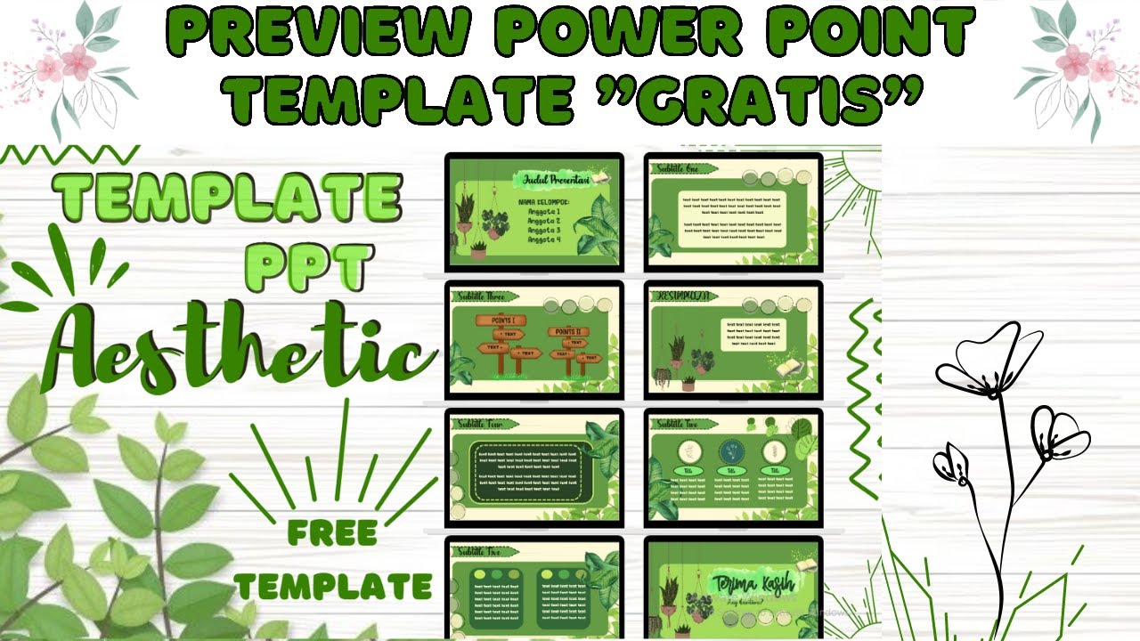 PREVIEW TEMPLATE PPT PROPOSAL SIDANG SKRIPSI FULL | Animated Slides + Free Template #2