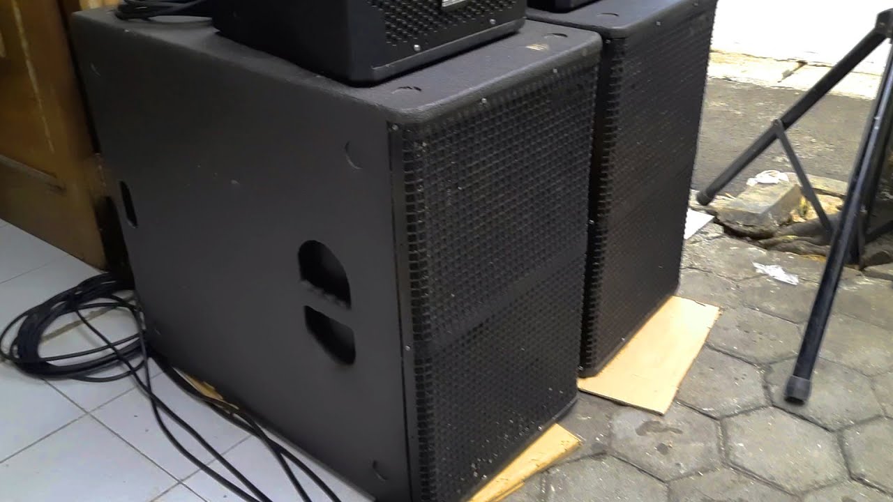 cek sound box speaker box b30 custom