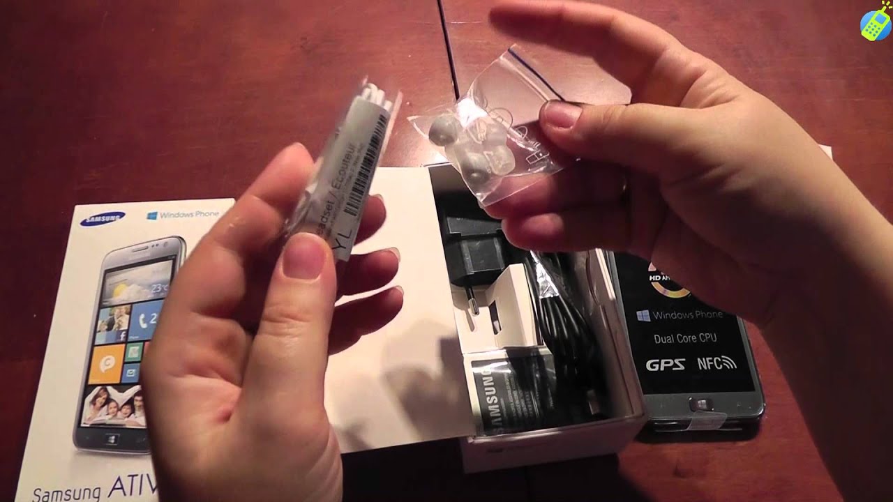 unboxing pl SAMSUNG ATIV S i8750 Aluminium Silver rozpakowanie po polsku
