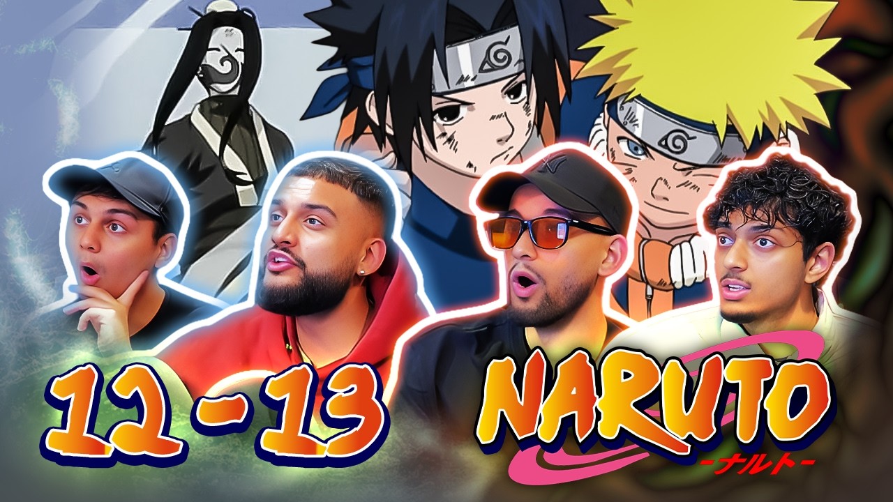 ZABUZA RETURNS?!! | *NARUTO* Episodes 12 & 13 | FIRST TIME REACTION