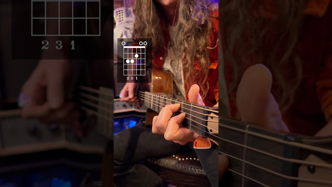 Moveable Chord Shape Hack to vastly 👆 your Chord Vocabulary #guitarlesson #learnguitar #guitartips