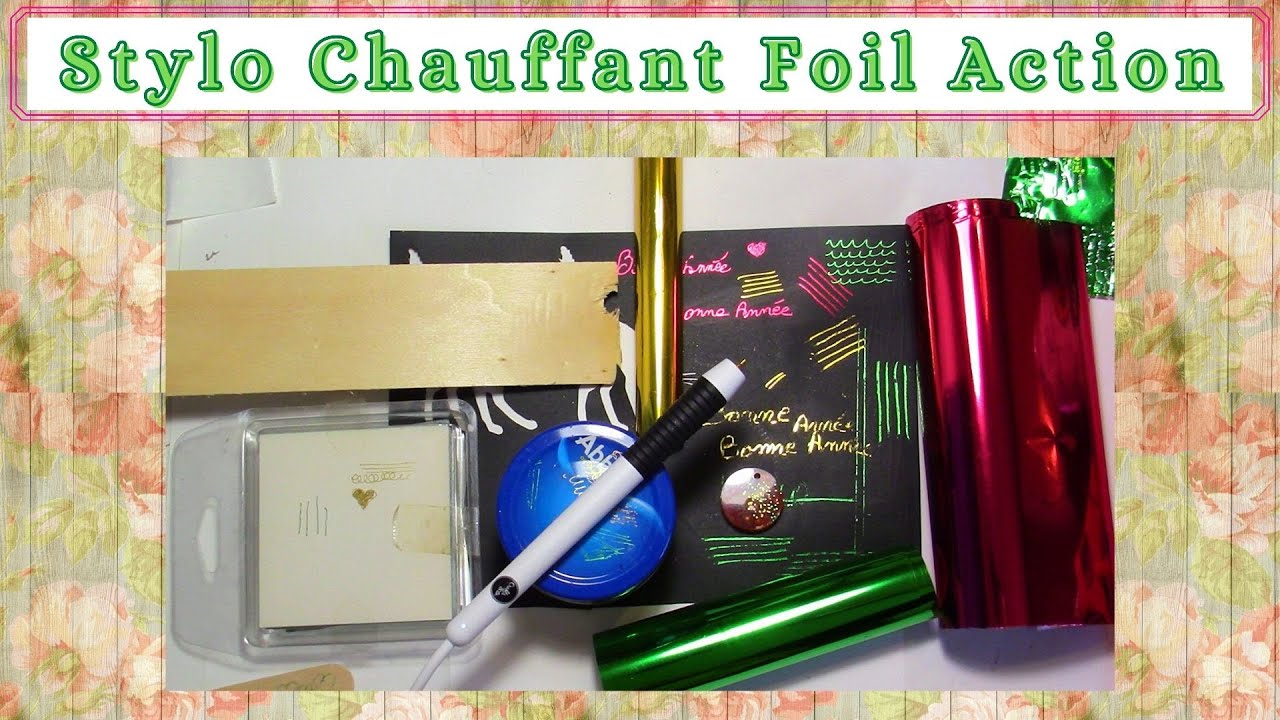 CRASH TEST : Stylo Chauffant Foil de chez Action Sur Plusieurs Surfaces