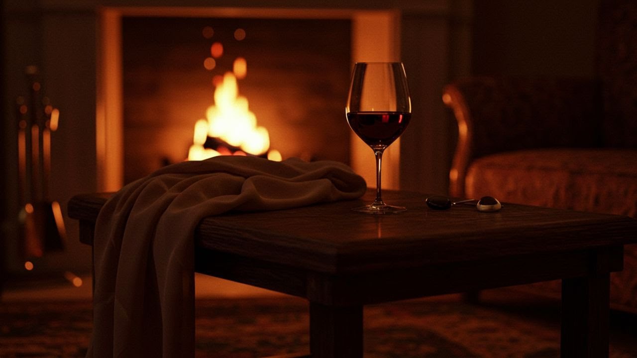 Романтическая музыка для любви Night 💕 Сексуальные вибрации, плавучие мысли и уютный огонь