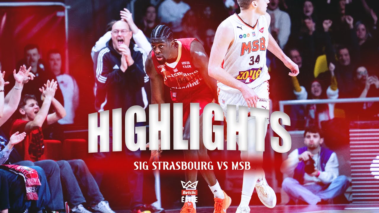 [Highlights J18] SIG Strasbourg vs Le Mans Sarthe Basket