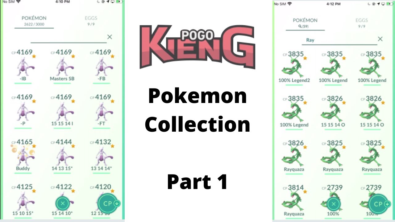 KIENG'S POKEMON COLLECTION PART 1