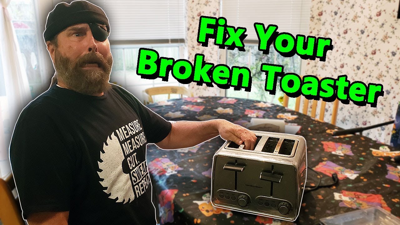 How To Fix Your Stuck or Broken Toaster - Easy Hack!